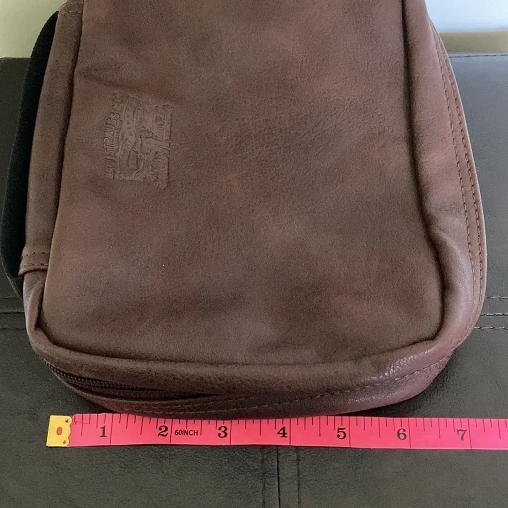 Levi Strauss & Co Brown Travel Toiletry Bag